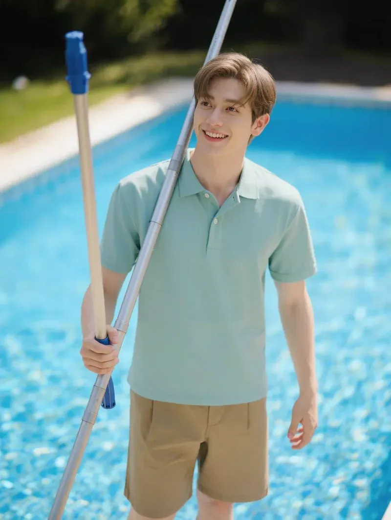 A Bluebottom route technician